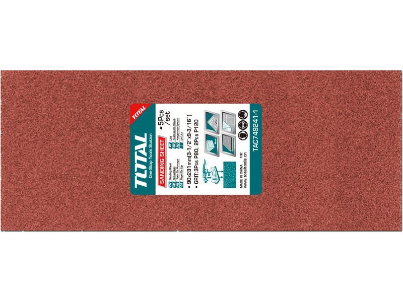 Schleifpapier, 90x231mm - DE und BG Dicht GmbH