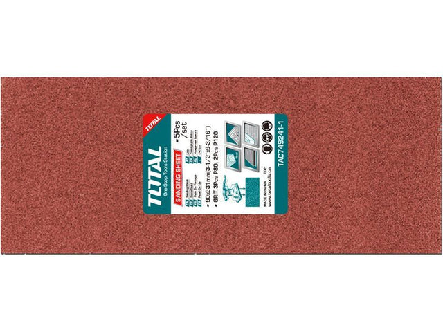 Schleifpapier, 90x231mm - DE und BG Dicht GmbH