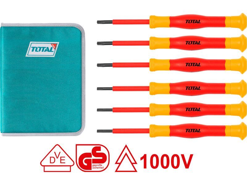Elektrikerschraubendreher, 6er-Set, Industrie, S2 - DE und BG Dicht GmbH