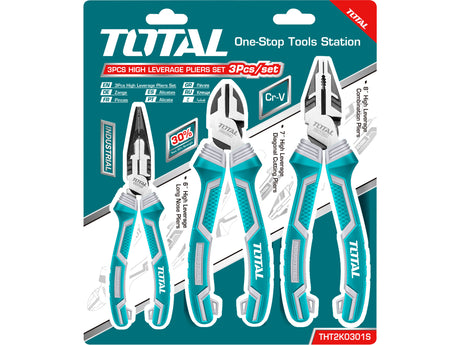 Total Zangen, 3er-Set, Industrie, CrV - DE und BG Dicht GmbH