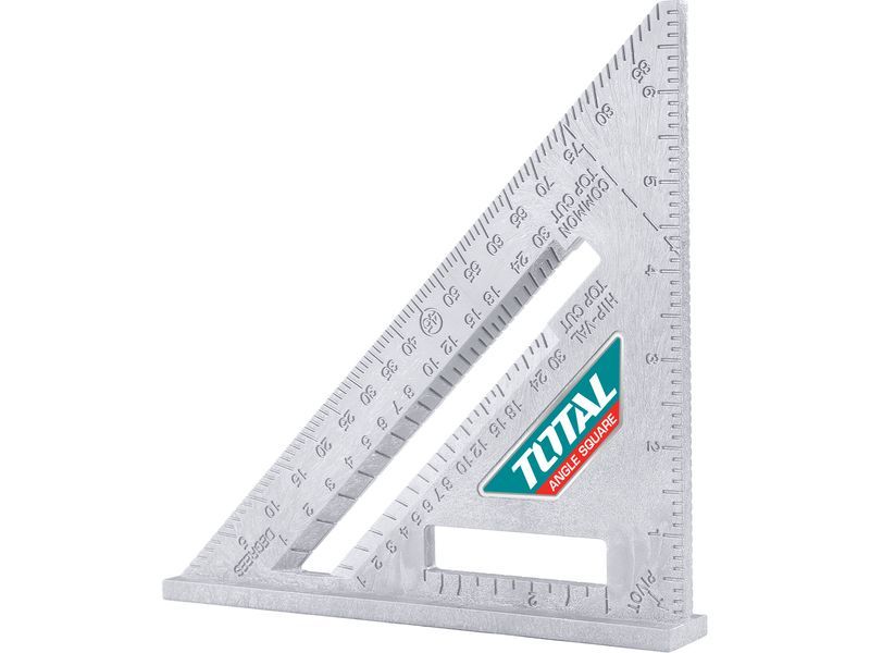 Winkelmesser, Skala in Zoll, 180 x 180 mm - DE und BG Dicht GmbH