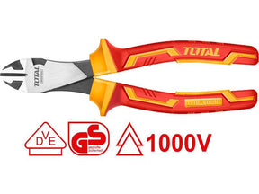 Total Elektriker-Seitenspaltzange, robust, 180 mm, industriell - DE und BG Dicht GmbH