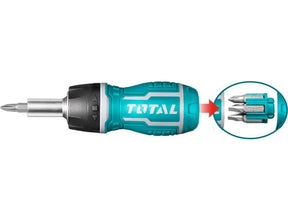 Total Schraubendreher 8 in 1, Ratsche - DE und BG Dicht GmbH