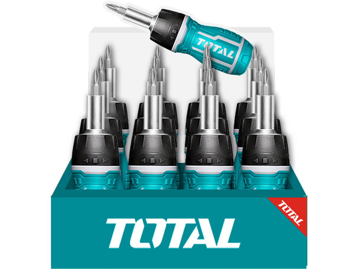 Total Schraubendreher 8 in 1, Ratsche - DE und BG Dicht GmbH