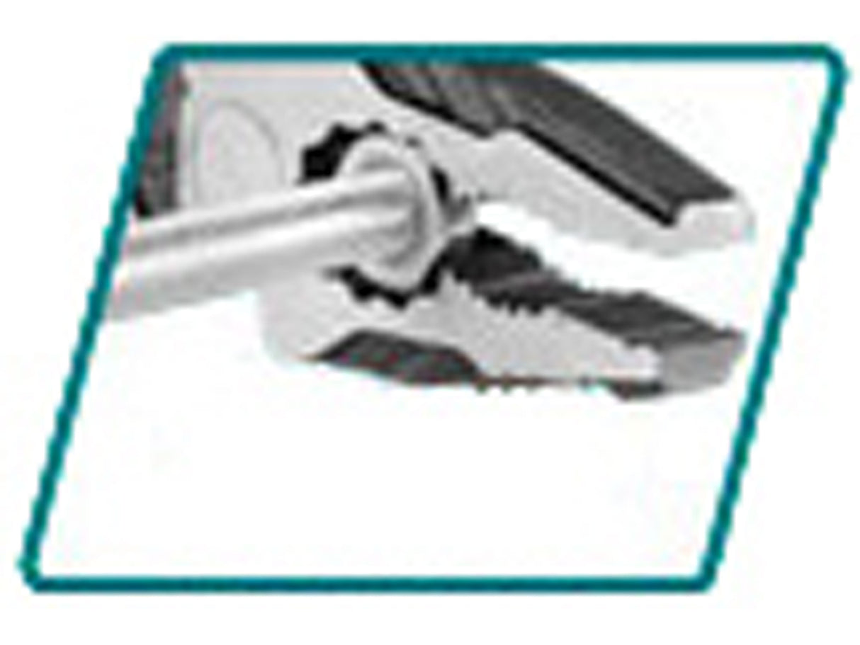 Total Kombinierte Zange, Industrie, 200 mm, CrV - DE und BG Dicht GmbH