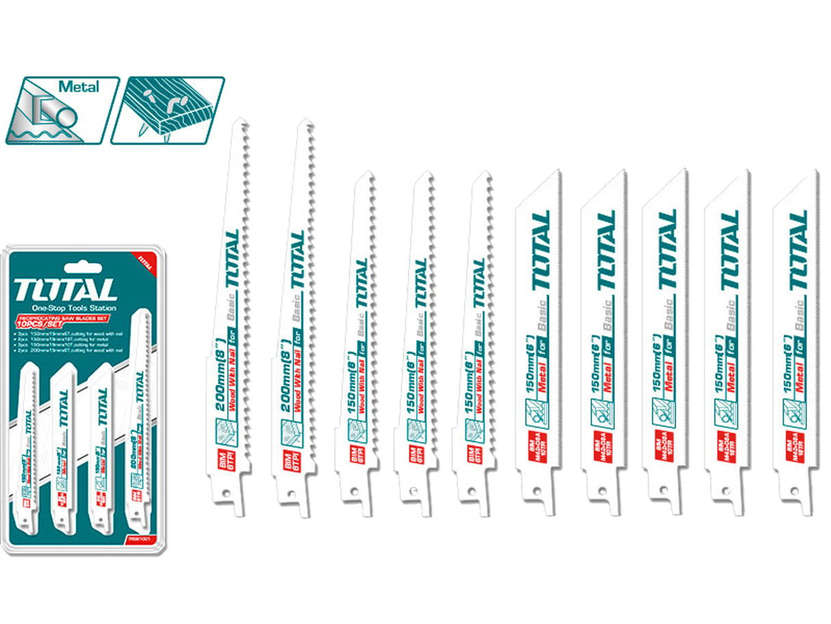 Satz Schneidmesser, 10-tlg., BiMetall - DE und BG Dicht GmbH
