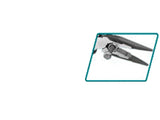 Total Gebogene Halbrundzange, 200 mm, Industrie - DE und BG Dicht GmbH
