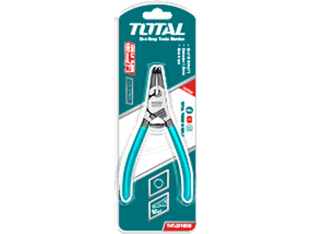 Total Sicherungsringzange gebogen, 180mm, Industrie - DE und BG Dicht GmbH