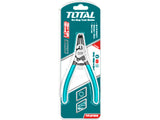 Total Sicherungsringzange gebogen, 180mm, Industrie - DE und BG Dicht GmbH