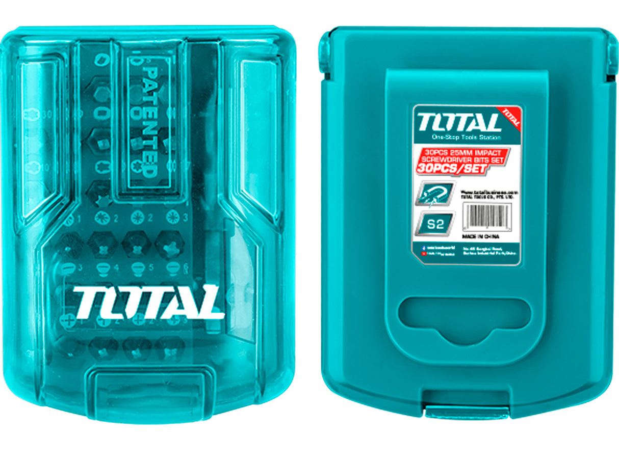 Total Schlagbit-Satz, 30-tlg., S2, Industrie - DE und BG Dicht GmbH