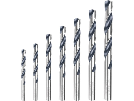 Bohrer für Metall, HSS, 7er-Set, Industrie - DE und BG Dicht GmbH