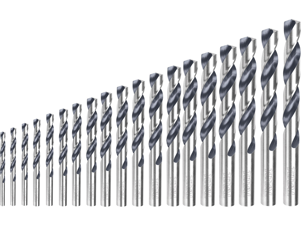 Bohrer für Metall, Satz à 19 Stück, HSS - DE und BG Dicht GmbH