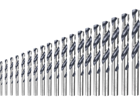 Bohrer für Metall, Satz à 19 Stück, HSS - DE und BG Dicht GmbH