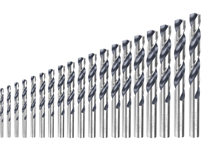 Bohrer für Metall, Satz à 19 Stück, HSS - DE und BG Dicht GmbH