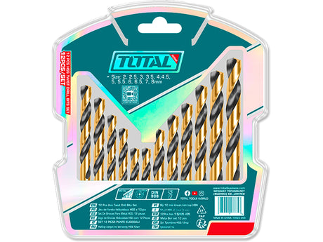 Bohrer für Metall, 12er-Set, HSS - DE und BG Dicht GmbH