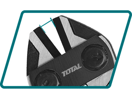 Total Spaltzange, Industrie, 460 mm/18", CrV - DE und BG Dicht GmbH