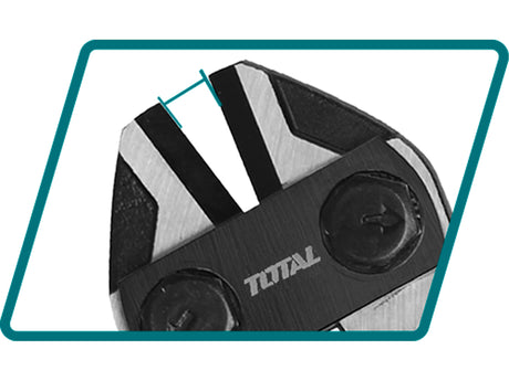 Total Spaltzange, Industrie, 200 mm/8", CrV - DE und BG Dicht GmbH