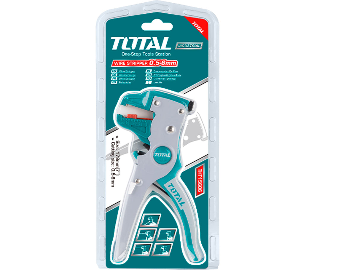 Total Abisolier- und Spaltzange, Industrie, 175 mm - DE und BG Dicht GmbH