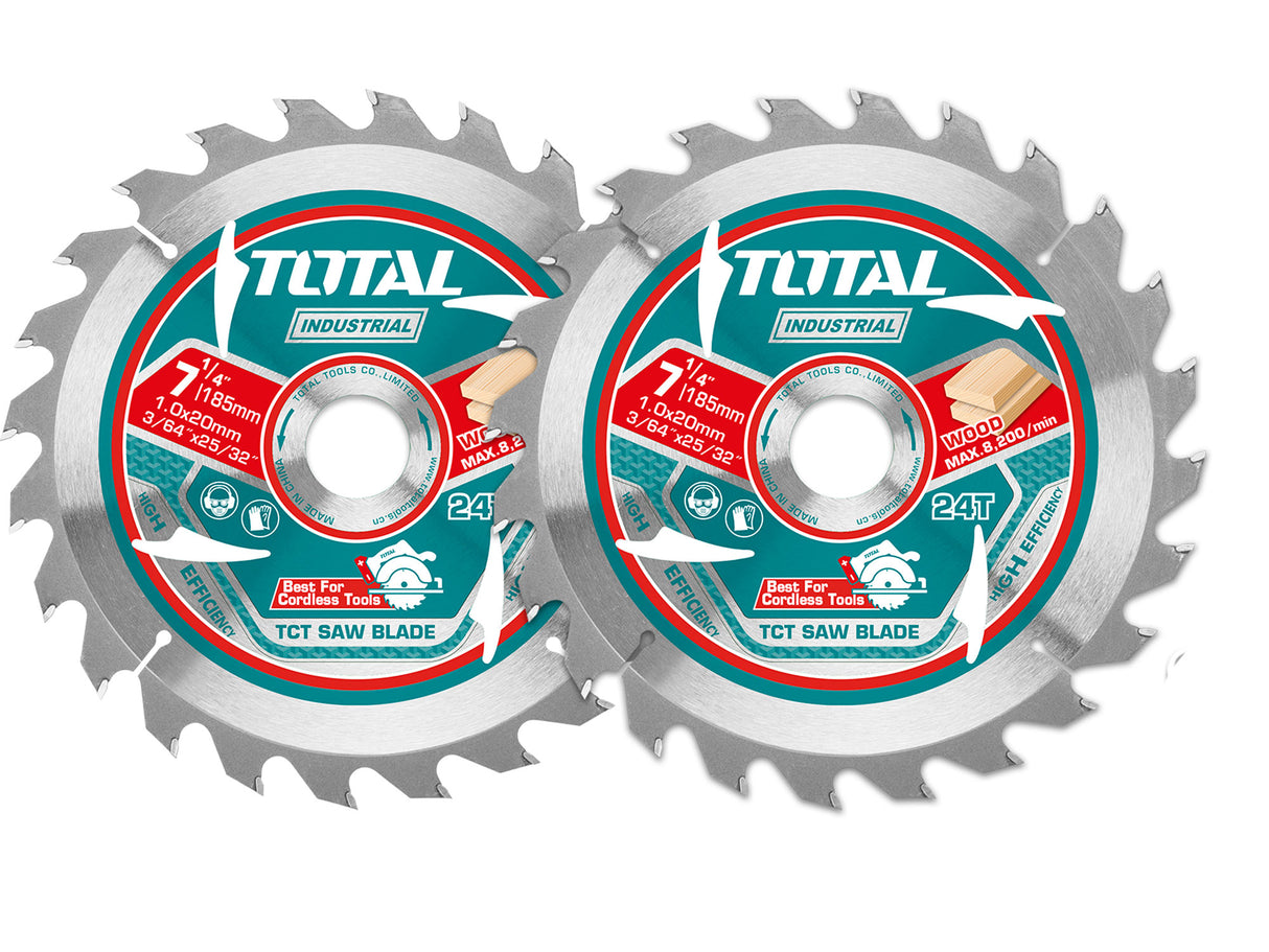 Ultradünnes Sägeblatt, TCT, 185 mm, 2er-Set, industriell - DE und BG Dicht GmbH