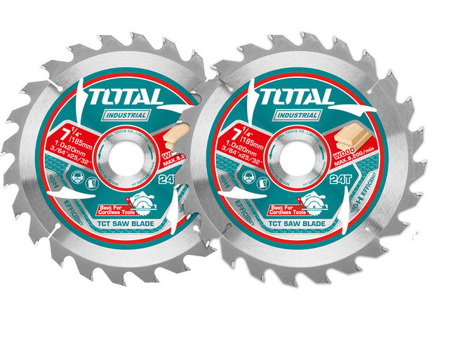 Ultradünnes Sägeblatt, TCT, 185 mm, 2er-Set, industriell - DE und BG Dicht GmbH