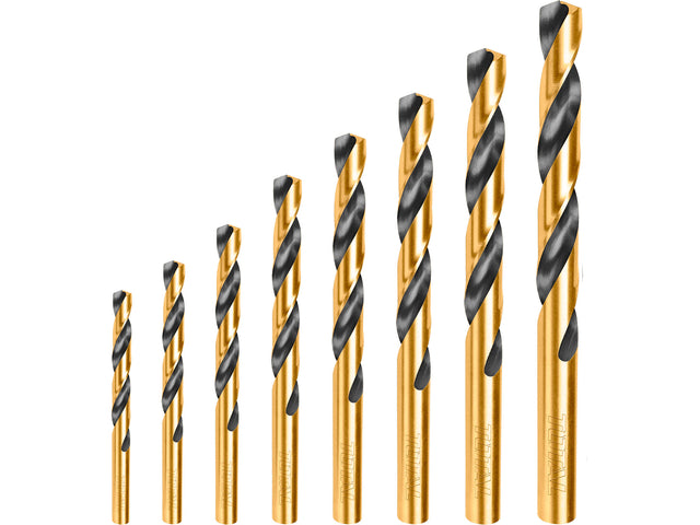 Bohrer für Metall, 8er-Set HSS - DE und BG Dicht GmbH