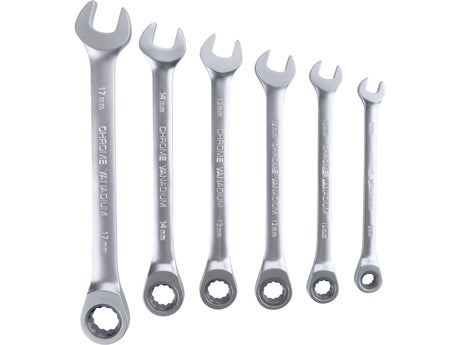 Total Ratschenschlüssel, 6er-Set, 8-17 mm, Industrie - DE und BG Dicht GmbH
