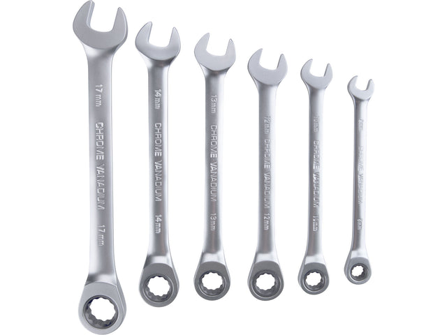 Total Ratschenschlüssel, 6er-Set, 8-17 mm, Industrie - DE und BG Dicht GmbH