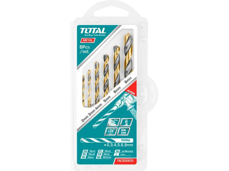 Bohrer für Metall, 6er-Set, HSS - DE und BG Dicht GmbH