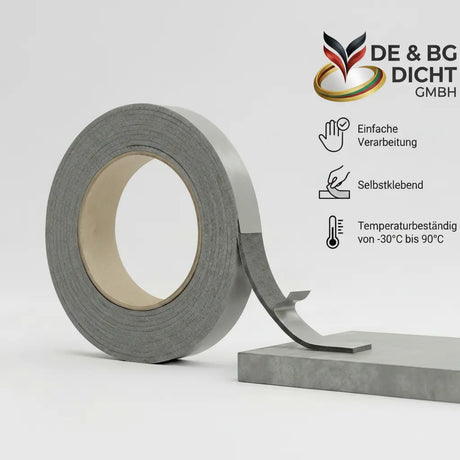 vorkom. Dichtband PREMIUM 600 Pa 20-35 mm, 2,6 m - DE und BG Dicht GmbH