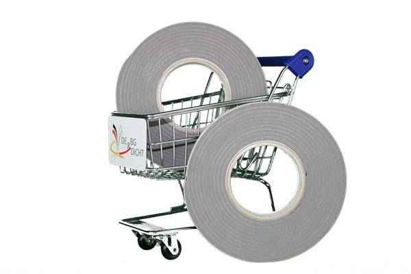 Fugendichtband 10/5-10 mm, grau, 5,6m