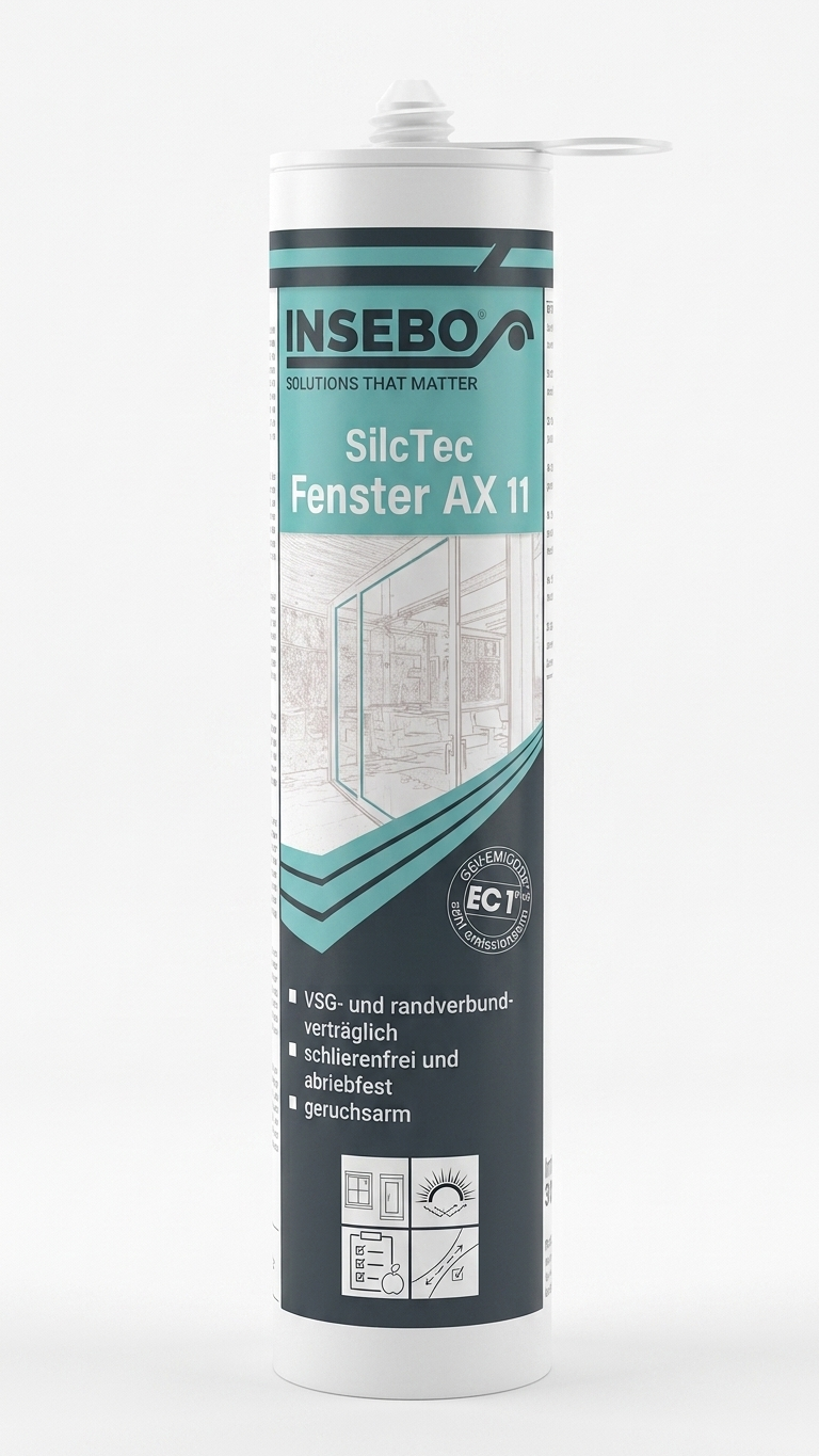 INSEBO SilcTec Fenster AX 11 - DE und BG Dicht GmbH
