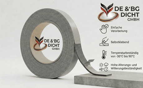 Fugendichtband 15/2-6 mm, 17m, grau - DE und BG Dicht GmbH