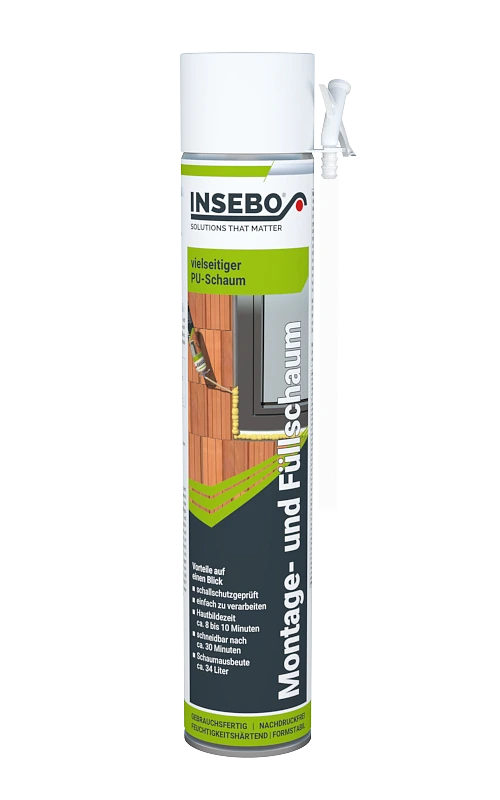 INSEBO Montage- und Füllschaum 500 ml - DE und BG Dicht GmbH