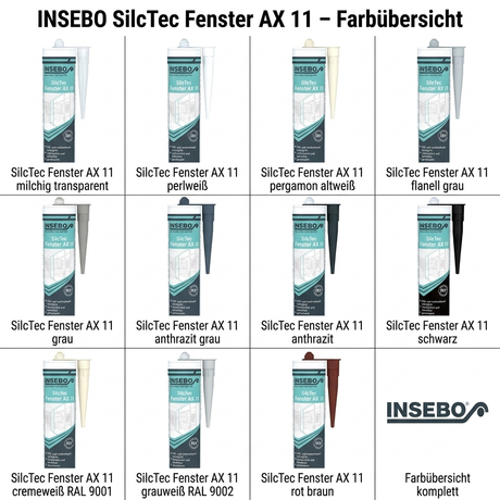 INSEBO SilcTec Fenster AX 11 - DE und BG Dicht GmbH
